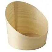 Papstar Snackbecher, Holz "pure" Ø 8,2 cm, 8,5 cm 250 Stück