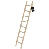 Proregal Sprossen-Anlegeleiter Holz Ohne Traverse 8 Sprossen