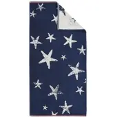 Dyckhoff 2er-Set Handtuch »Maritim Starfish« 50x100 cm blau