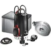 Grundfos Flutbox, -Multibox, Hochwasser Set inkl. Wasserschutzschlauch