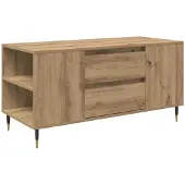 vidaXL Couchtisch Artisan-Eiche 102 x 44,5 x 50 cm Holzwerkstoff