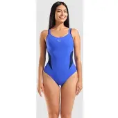 Arena Badeanzug Damen Makimurax - Bright Blue-navy - 38