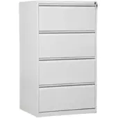 Proregal Hängeregistraturschrank Mare| HxBxT 132x76x62 cm | Weiß