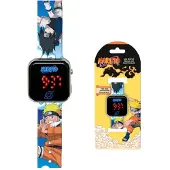 Kids Euroswan EUROSWAN Naruto digitale LED-Uhr für Kinder NA00001