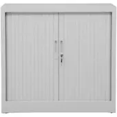 Proregal Rollladenschrank Weasel 2 Ordernhöhen HxBxT 75 x 80 x 46 cm Grau