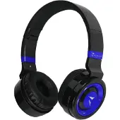 Techmade TM-046-BL, Verkabelt & Kabellos, Musik, 20 - 20000 Hz, Kopfhörer, Schwarz, Blau