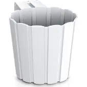 Prosperplast 1.4l Boardee Collection 14.4x21.2x13 Cm Flowerpot Weiß