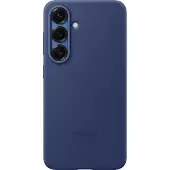 Samsung Galaxy S25 Backcover aus Silikon Blau