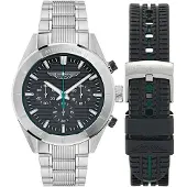Aston Martin Herren Uhr Chronograph Armbanduhr AML ICON MTIB1F501 SET