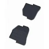 Audi Gummifußmatten A1 schwarz hinten 8X0061511 041
