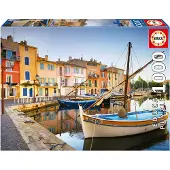 Educa Borras Puzzle 1000 Teile Hafen von Martigues Provence