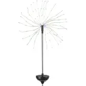 Lunartec Garten-Solar-Lichtdeko mit Feuerwerk-Effekt, 120 bunte LEDs, IP44