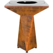 OutInFire Gartenfeuerstelle, Grill mit Stahlgrill - G1 Basic Corten