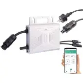 Revolt WLAN-Mikroinverter für Solarmodule, 400 W, App, geprüft (VDE-Normen)