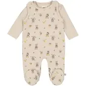 Feetje Strampler-Set Honigbären, beige | mehrfarbig, 62