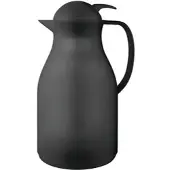 Stalgast Isolierkanne, Drehverschluss mit Drucktaste, schwarz, 1,5 Liter