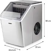 Domo DO9301IB, 135 W, 1 Stück(e), 244 mm, 350 mm, 380 mm