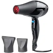 Sichler Profi-Infrarot-Haartrockner, 2 Gebläse- & 3 Temperaturstufen, 2.000 W