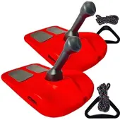 Speeron 2er-Set Schneebob für Kinder ab 6 J. & Erwachsene, bis 80 kg