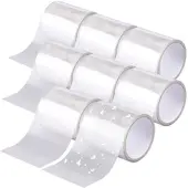 AGT 8er-Set wasserdichte, selbst-verschweißende Klebebänder,150cm, transp.