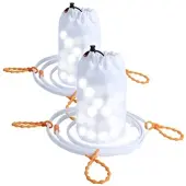 Lunartec 2er-Set 2in1-Outdoor-USB-LED Lichtschläuche, je 45 LED, 315 lm, IP67