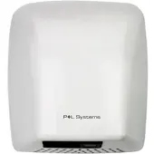 P+L Systems Budget Händetrockner 2100 Watt, Weißmetall 1 Stück
