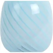 Leitmotiv - Tischleuchte Summer Globe - Sanftes Blau - 15.6x15.6x20cm Tischlampe - Nachttischlampe, Wohnzimmer, Schlafzimmer