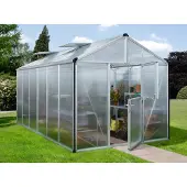 Pergart Vitavia, Gewächshaus "Zeus 11900", aluminium eloxiert, 11,9 m², 10 mm HKP