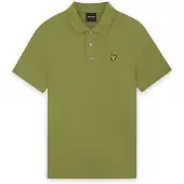 Lyle & Scott Poloshirt Herren Plain Polo Shirt Shrub Green-XS