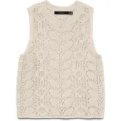 Vero Moda Pullunder in Beige - M