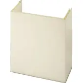 Simplex Steigstrangprofil 3-schenklig weiss, 50x100x50mm VPE = 2x3 Meter