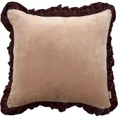 Fonq Velou Zierkissen 50 x 50 cm - Dusty Pink