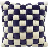 Fonq Knitt Zierkissen 50 x 50 cm - Violett