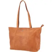 The Skandinavian Brand Damenshopper Leder - Cognac