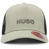 HUGO Cap aus Baumwoll-Twill mit Mesh-Einsätzen Grösse ONESI