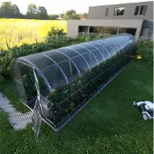 BAUMERA Gewächshaus KLASIKA 36 (3x12m) mit fundamenten und 6mm Polycarbonat;