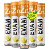 EVÄM Zink + Vitamin C Brausetabletten - 5er Pack 100 St