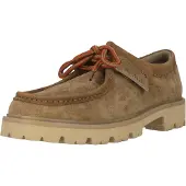 Clarks Schnürschuhe Cleyhill Seam mit XTRALITE-Laufsohle 5232 Dark Sand Suede 46