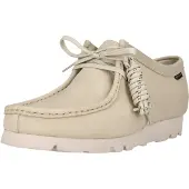Clarks Originals Schnürschuhe Wallabee GTX im klassischen Design 1255 White Leather 40