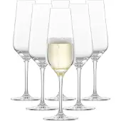 Zwiesel Glas Sektglas "Sektgläser Bouquet 247 ml 6er Set transparent" Spülmaschinengeeignet