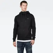G-Star Raw Sweatshirt Premium Core D16122-C235-6484 Schwarz Regular Fit