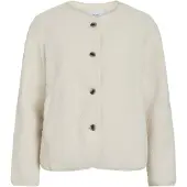 Vila Plüschjacke "VIADA TEDDY JACKET" Kunstfaser