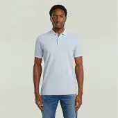 G-Star Raw C.V. Men's Dunda Overdyed Slim Polo Shirt, Blue, S
