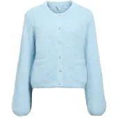 Object Strick Strickjacke Blau S