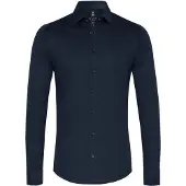 Desoto Langarmhemd "Jerseyhemd Casual Kent langarm" Flexibler Stretch