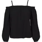 Urban Classics Langarmshirt "Damen Ladies Cold Shoulder Longsleeve" 1 Stk.