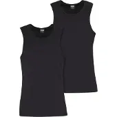 Urban Classics Tb7650a ärmelloses T-shirt 2 Einheiten