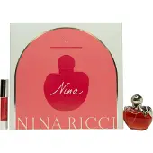 Nina Ricci Nina Giftset Edt Spray 50ml/Jumbo Lipstick Matte Iconic Pink 2,5gr 52,5 ml