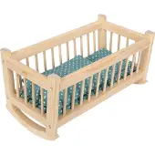 Small Foot Puppenwiege aus Naturholz