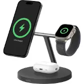 Belkin BoostCharge Pro, Drinnen, USB, Kabelloses Aufladen, 1,5 m, Schwarz